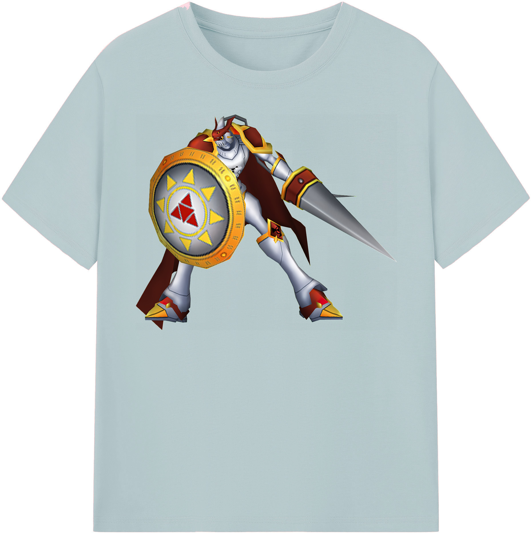 （画像用） Digimon デジタルモンスター/デジモン 綿100％半袖Tシャツ（フロントプリント）